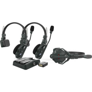 Solidcom C1 – 3s Full Duplex Wireless DECT Intercom System  with 3 Headsets