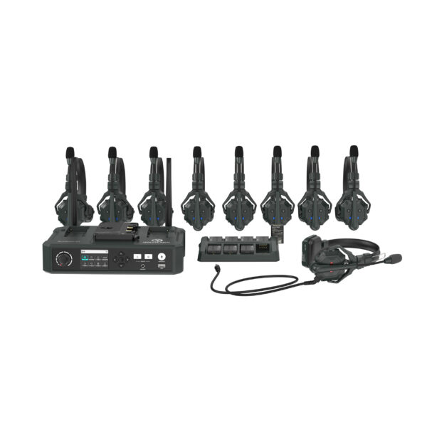 Hollyland Solidcom C1-HUB8S Full-Duplex Wireless DECT Intercom System with 9 Headsets and HUB Base (1.9 GHz) - Image 5