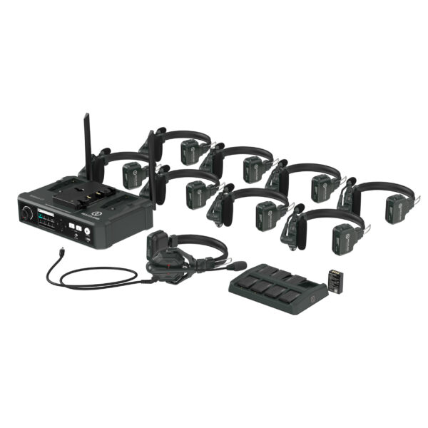 Hollyland Solidcom C1-HUB8S Full-Duplex Wireless DECT Intercom System with 9 Headsets and HUB Base (1.9 GHz) - Image 4