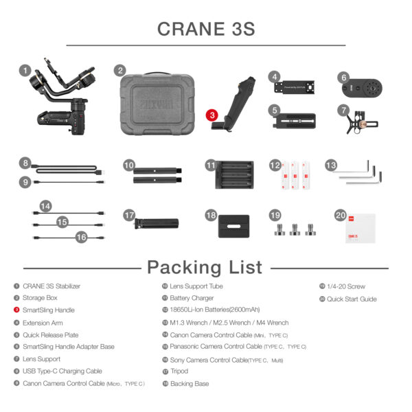 Crane 3S Smart Sling - Image 10