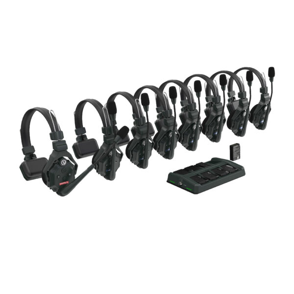 Solidcom C1 - 8s Full Duplex Wireless DECT Intercom System  with 8 Headsets - Image 2